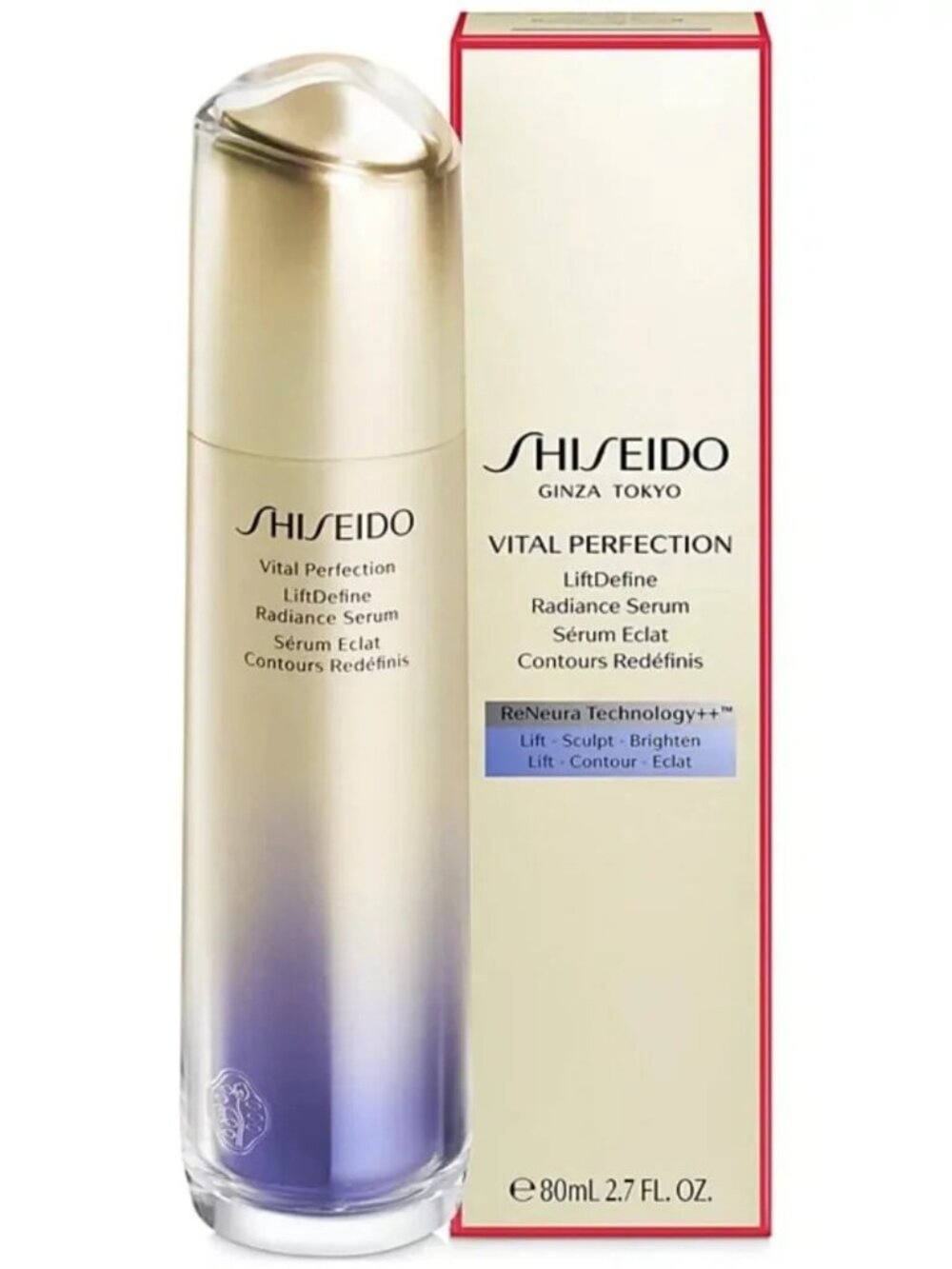 Shiseido Vital Perfection LiftDefine Radiance Serum - Large Size 80mL / 2.7 Oz